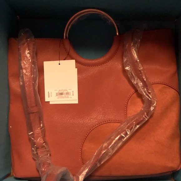 LC cute rose pink slim tote with crossbody strap - Picture 4 of 7